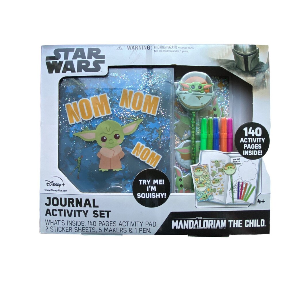 Disney Star Wars The Mandalorian The‎ Child Journal Activity Set Gift Creative